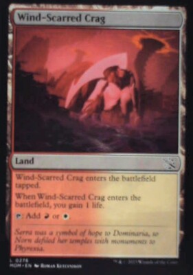 Wind-Scarred Crag - March of the Machine: #276, Magic: The Gathering Nm R217