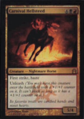 Carnival Hellsteed - Return to Ravnica: #147, Magic: The Gathering Nm R122