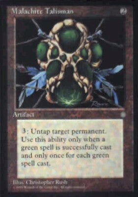 Malachite Talisman - Ice Age: #328, Magic: The Gathering Nm R196