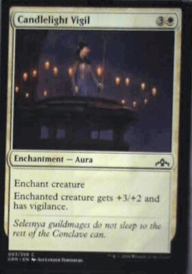 Candlelight Vigil - Guilds of Ravnica: #3, Magic: The Gathering Lp R36