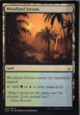 Woodland Stream - Hour of Devastation: #204, Magic: The Gathering Nm R157