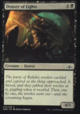 Douser of Lights - Guilds of Ravnica: #70, Magic: The Gathering Nm R127