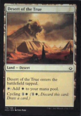 Desert of the True - Hour of Devastation: #174, Magic: The Gathering Nm R116