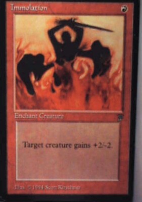 Immolation - Legends: #153, Magic: The Gathering Lp R173