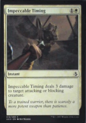 Impeccable Timing - Amonkhet: #18, Magic: The Gathering Nm R143