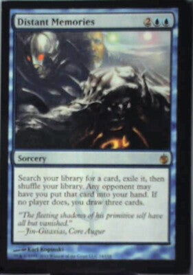 Distant Memories - Mirrodin Besieged: #24, Magic: The Gathering Nm R216