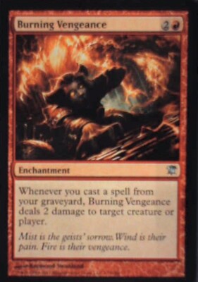 Burning Vengeance - Innistrad: #133, Magic: The Gathering Nm R241