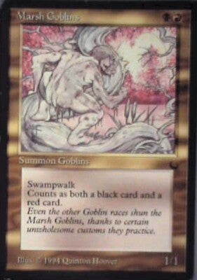 Marsh Goblins - The Dark: #93, Magic: The Gathering Nm R176