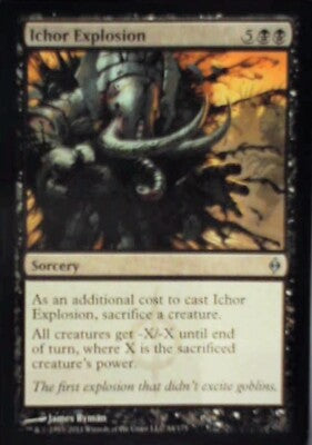 Ichor Explosion - New Phyrexia: #64, Magic: The Gathering Nm R165
