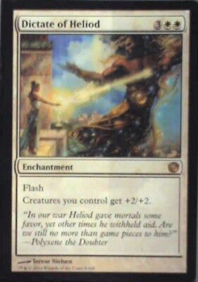 Dictate of Heliod - Journey Into Nyx: #8, Magic: The Gathering Lp R234