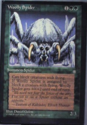 Woolly Spider - Ice Age: #279, Magic: The Gathering Nm R83