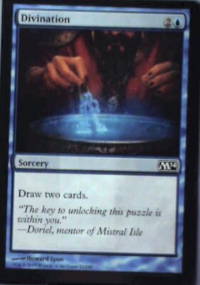 Divination - Magic 2014 (M14): #52, Magic: The Gathering Nm R221