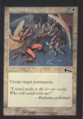 Burst of Energy - Urza's Legacy: #3, Magic: The Gathering Lp R197