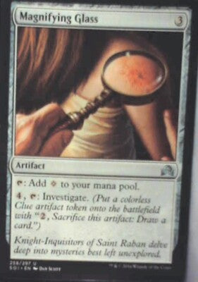 Magnifying Glass - Shadows over Innistrad: #258, Magic: The Gathering Nm R87