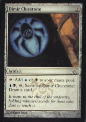 Dimir Cluestone - Dragon's Maze: #138, Magic: The Gathering Nm R92