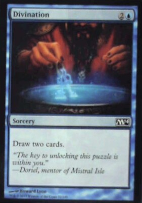 Divination - Magic 2014 (M14): #52, Magic: The Gathering Nm R196