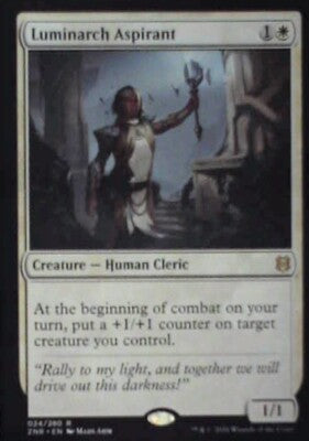 Luminarch Aspirant - Zendikar Rising: #24, Magic: The Gathering Nm R239