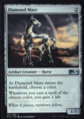 Diamond Mare - Core Set 2019: #231, Magic: The Gathering Nm R240
