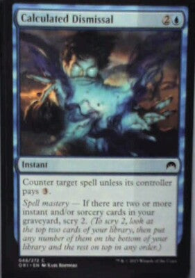 Calculated Dismissal - Magic Origins: #48, Magic: The Gathering Nm R244
