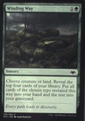 Winding Way - Modern Horizons: #193, Magic: The Gathering Nm R170