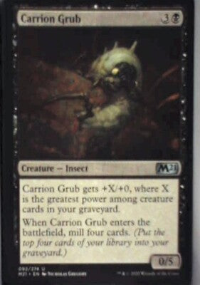 Carrion Grub - Core Set 2021: #92, Magic: The Gathering Nm R71