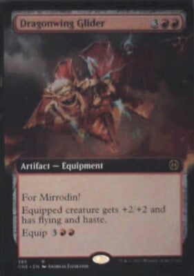 Dragonwing Glider (Extended Art) - Phyrexia: All Will Be One: #385 Nm R238