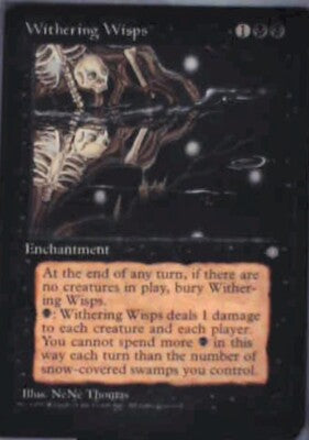 Withering Wisps - Ice Age: #168, Magic: The Gathering Lp R199