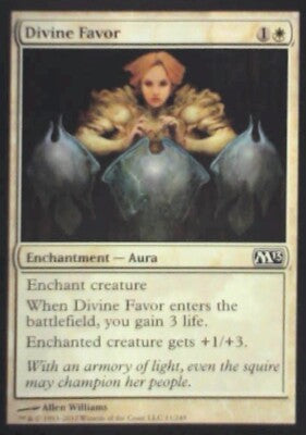 Divine Favor - Magic 2012 (M12): #14, Magic: The Gathering Nm R174