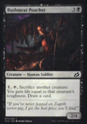 Bushmeat Poacher - Ikoria: Lair of Behemoths: #77, Magic: The Gathering Lp R36