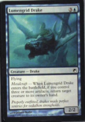 Lumengrid Drake - Scars of Mirrodin: #36, Magic: The Gathering Nm R185