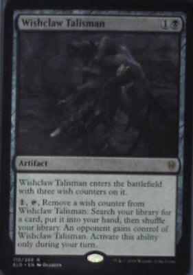 Wishclaw Talisman - Throne of Eldraine: #110, Magic: The Gathering Nm R151