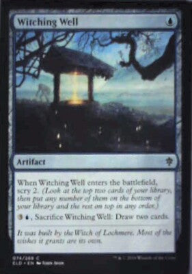 Witching Well - Throne of Eldraine: #74, Magic: The Gathering Nm R244