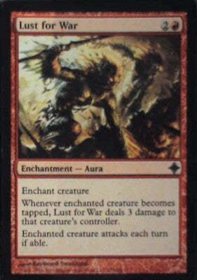 Lust for War - Rise of the Eldrazi: #157, Magic: The Gathering Nm R191