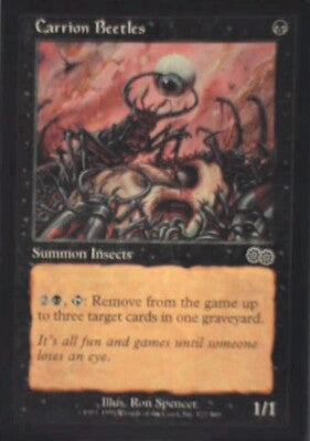 Carrion Beetles - Urza's Saga: #122, Magic: The Gathering Nm R71