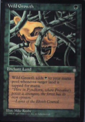 Wild Growth - Ice Age: #277, Magic: The Gathering Nm R83