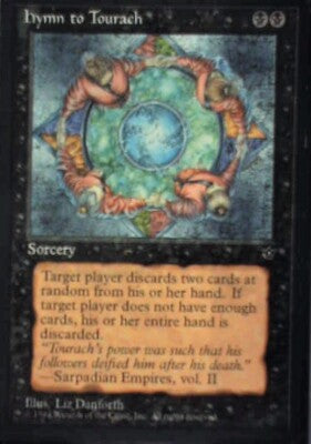 Hymn to Tourach (Circle) - Fallen Empires: #38b, Magic: The Gathering Lp R112