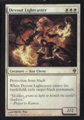 Devout Lightcaster - Zendikar: #10, Magic: The Gathering Lp R38