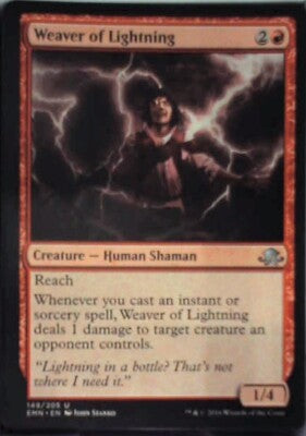 Weaver of Lightning - Eldritch Moon: #149, Magic: The Gathering