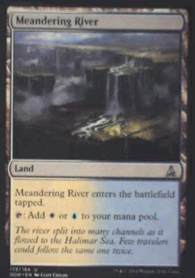 Meandering River - Oath of the Gatewatch: #173, Magic: The Gathering Nm R152