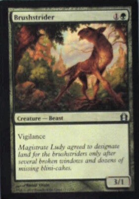 Brushstrider - Return to Ravnica: #117, Magic: The Gathering Nm R243