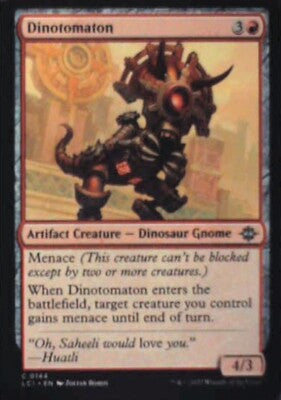 Dinotomaton - The Lost Caverns of Ixalan: #144, Magic: The Gathering Nm R184