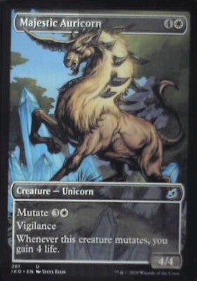 Majestic Auricorn (Showcase) - Ikoria: Lair of Behemoths: #281 Nm R213