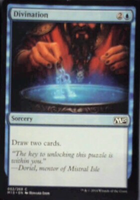Divination - Magic 2015 (M15): #52, Magic: The Gathering Nm R245