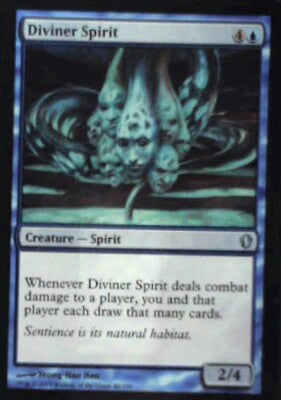 Diviner Spirit - Commander 2013: #40, Magic: The Gathering Nm R244