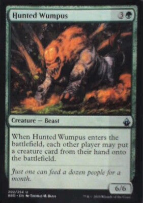 Hunted Wumpus - Battlebond: #202, Magic: The Gathering Nm R29