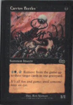 Carrion Beetles - Urza's Saga: #122, Magic: The Gathering Nm R40
