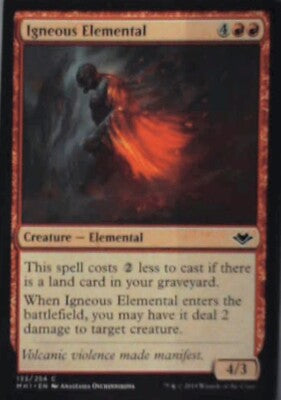 Igneous Elemental - Modern Horizons: #133, Magic: The Gathering Nm R170