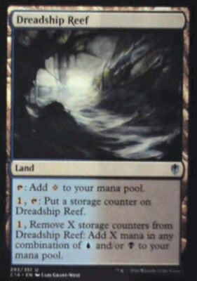 Dreadship Reef - Commander 2016: #293, Magic: The Gathering Nm R154