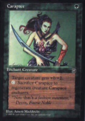 Carapace [Version 2] - Homelands: #84b, Magic: The Gathering Nm R211