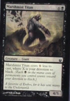 Marshmist Titan - Born of the Gods: #76, Magic: The Gathering Nm C336